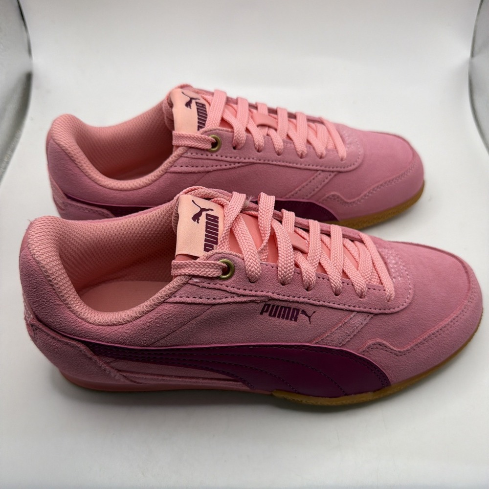 PUMA Bella Donna Sd Lace Up Women's Pink Sneakers Casual Shoes 40267303. Size 7 - Picture 4 of 12